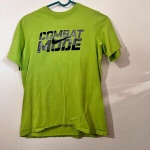 Nike Combat Mode T=shirt size L boys green